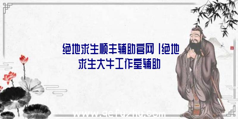 「绝地求生顺丰辅助官网」|绝地求生大牛工作室辅助